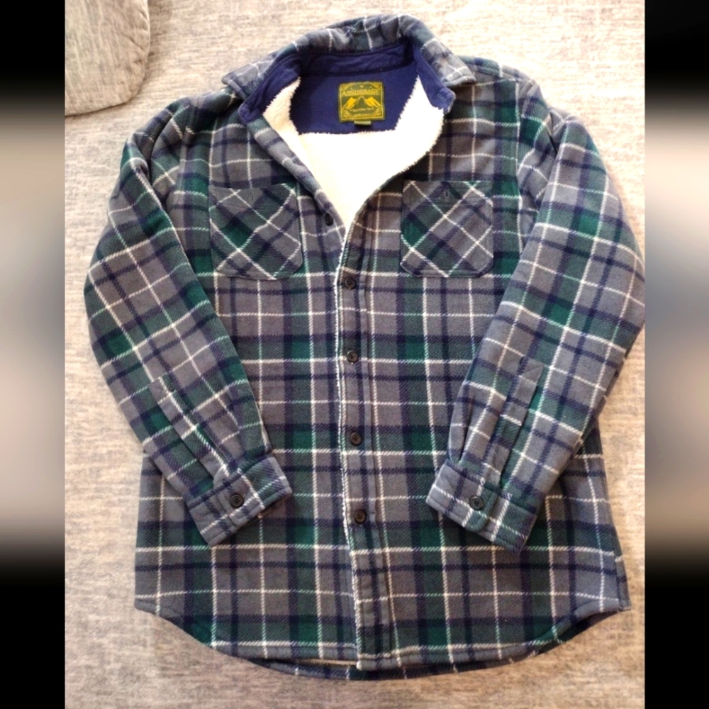 Anchorage Brand Button Up Fleece